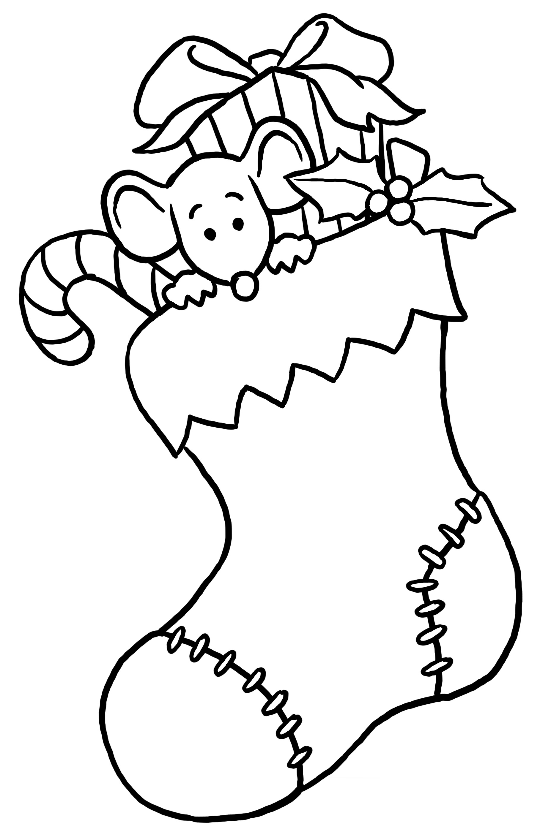 Christmas Coloring Page Print | Coloring Pages For All Ages