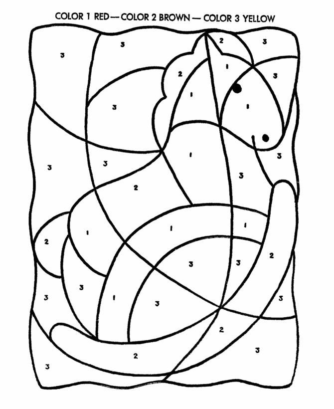 Hidden Picture Coloring Page 