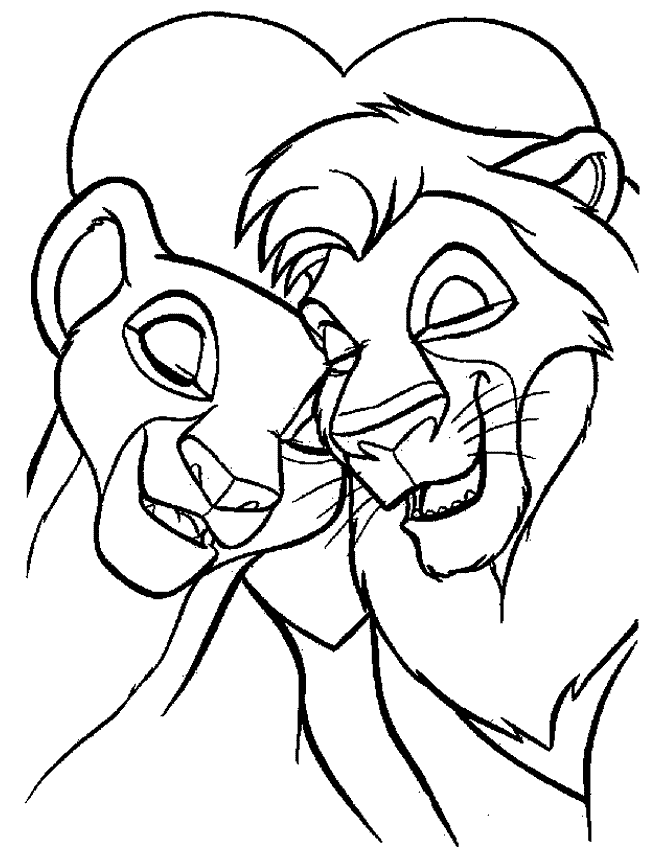 Coloring Pages Of Lion King | Free Printable Coloring Pages