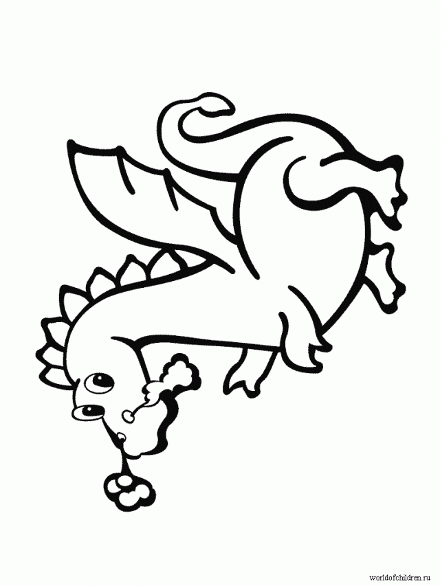 Free Games For Kids Dragons Coloring Page Coloring