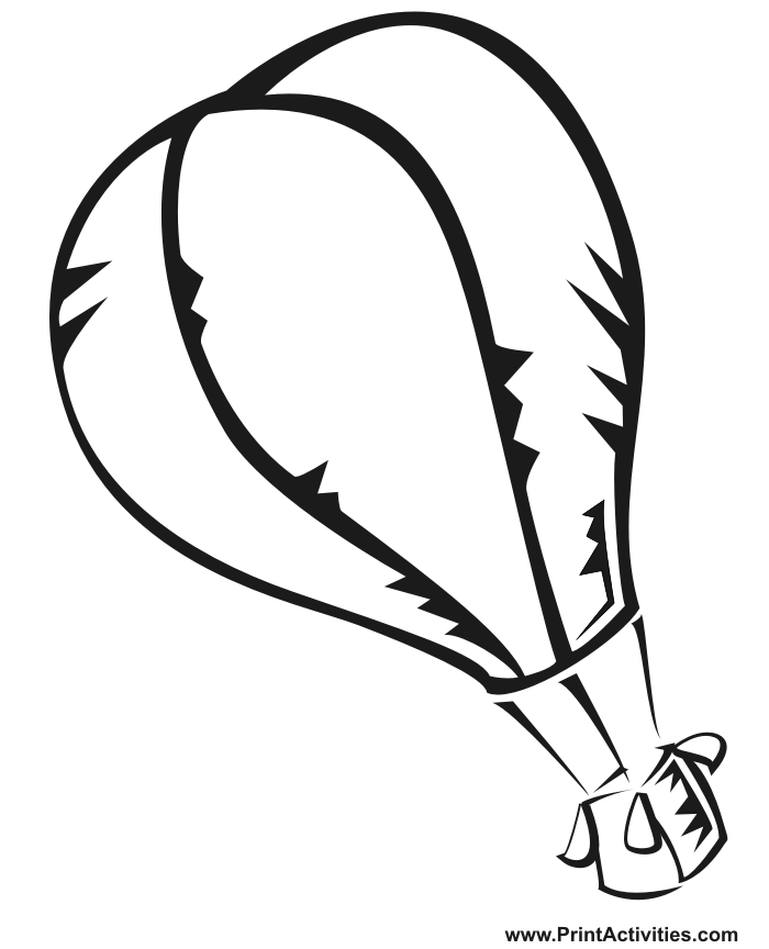 Dr Seuss Hot Air Balloon Template