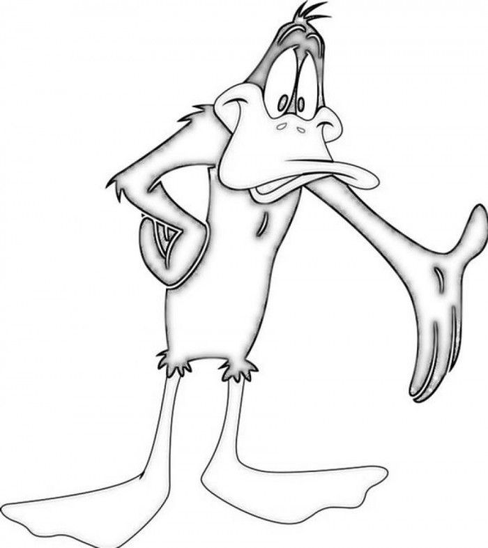 Free Daffy Duck Colouring Pages Download Free Daffy Duck Colouring 