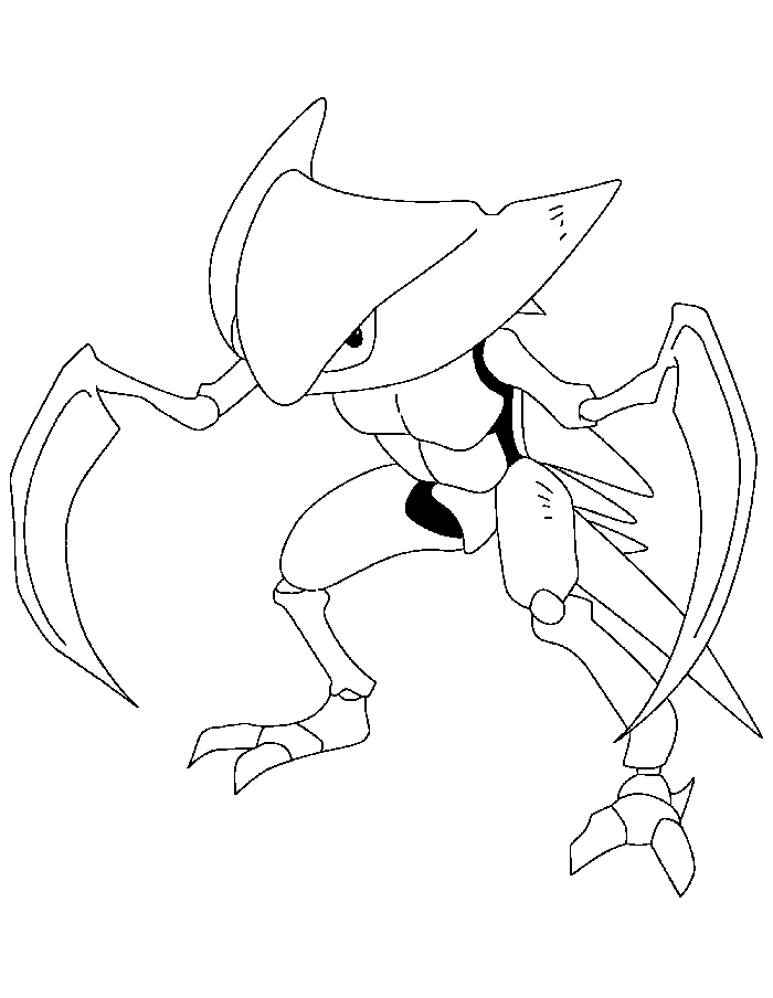 Legendary Pokemon Coloring Page 