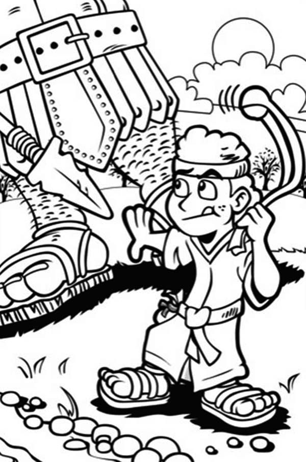 Free Free Printable Coloring Pages David And Goliath, Download Free