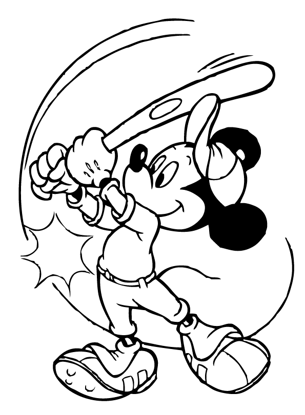 Free Printable Mickey Mouse| Coloring Pages for Kids Mickey