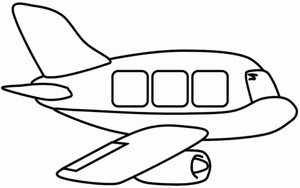 Free Air Transportation Vehicle Coloring Page Download Free