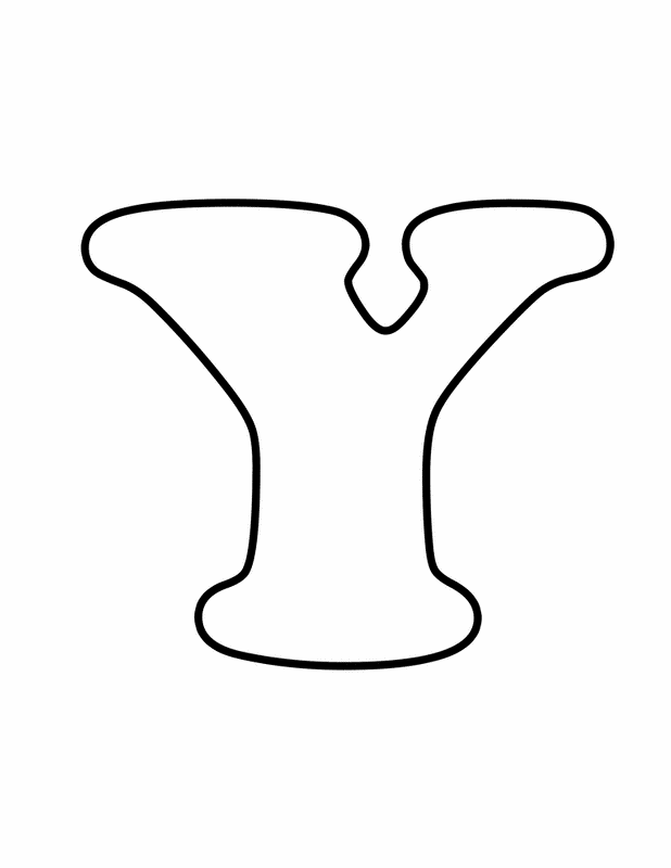 Free Letter Y Coloring Page Download Free Letter Y Coloring Page Png 