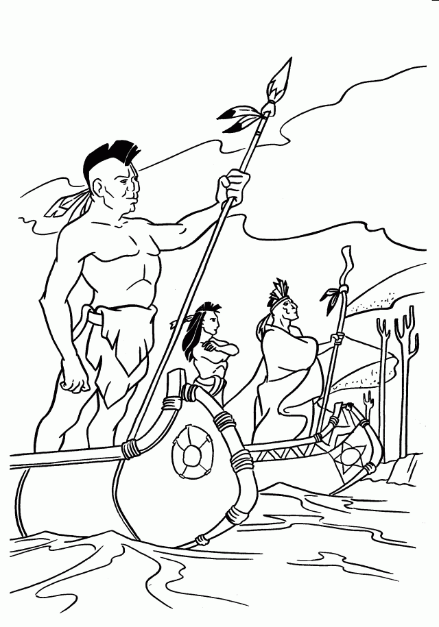Native American Coloring Page | Coloring Pages For Adults Coloring