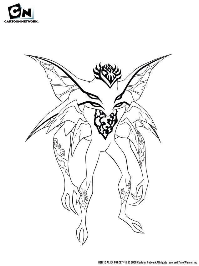 Free Ben 10 Alien Force Coloring Pages, Download Free Ben 10 Alien Force Coloring  Pages png images, Free ClipArts on Clipart Library