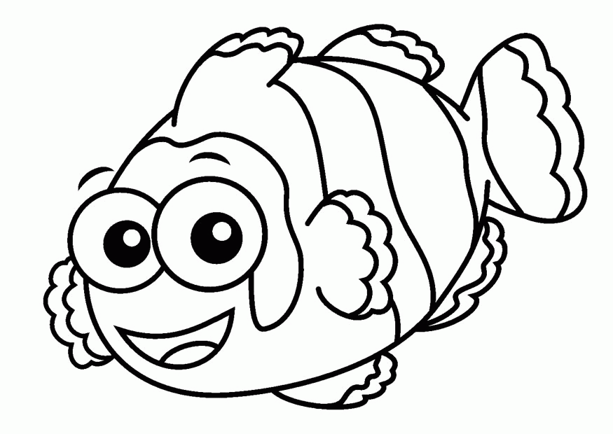 Rainbow Fish Coloring Page | Clipart library - Free Clipart Images