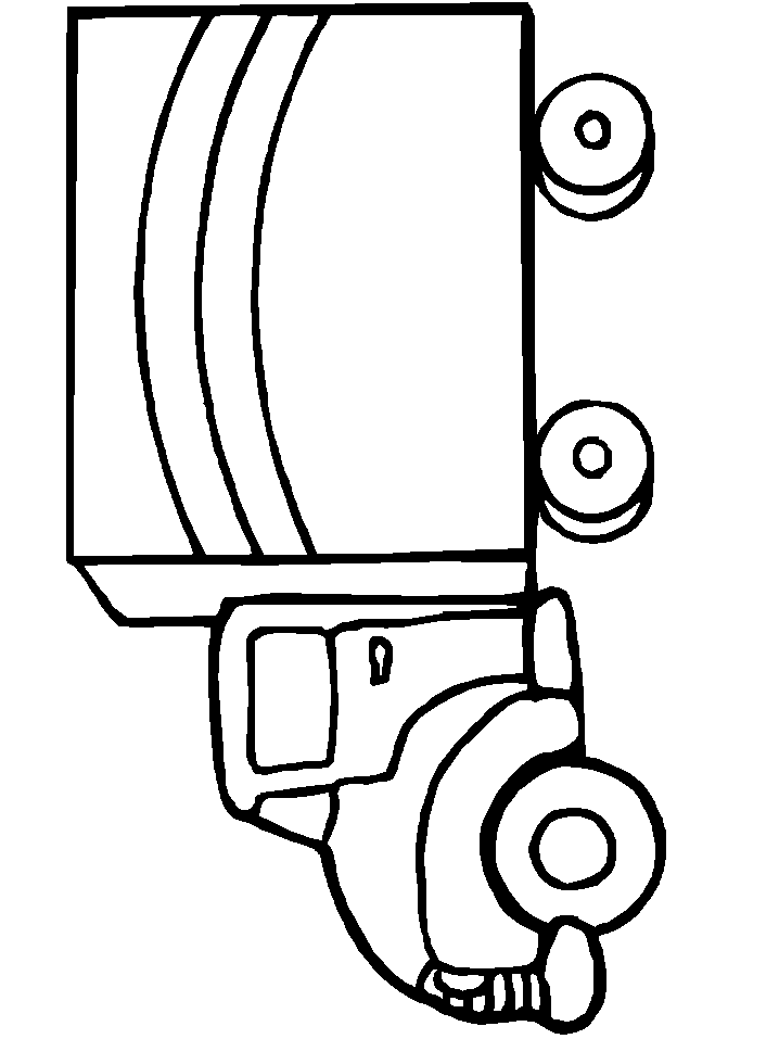 Trucks Coloring Page