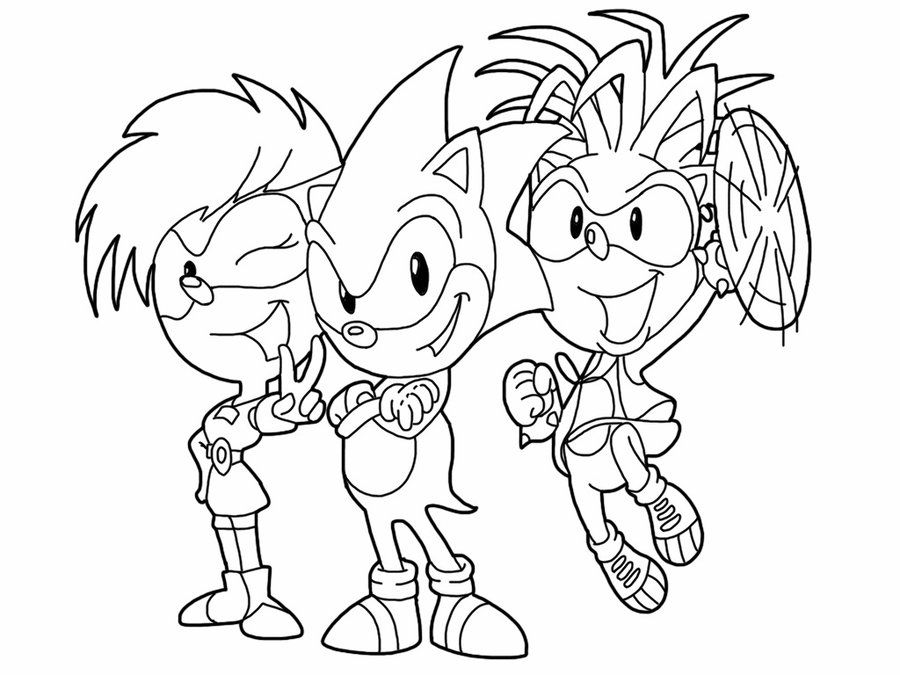 Sonic X | Coloring Pages - Free