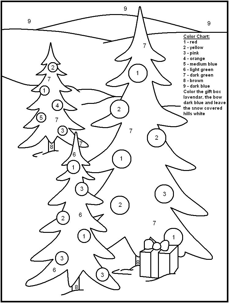 Free Color By Numbers Christmas Download Free Clip Art Free Clip Art On Clipart Library