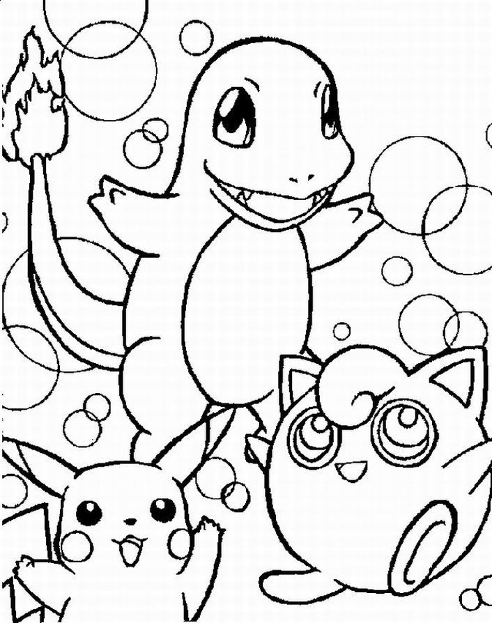 Pokemon Coloring Pages Online