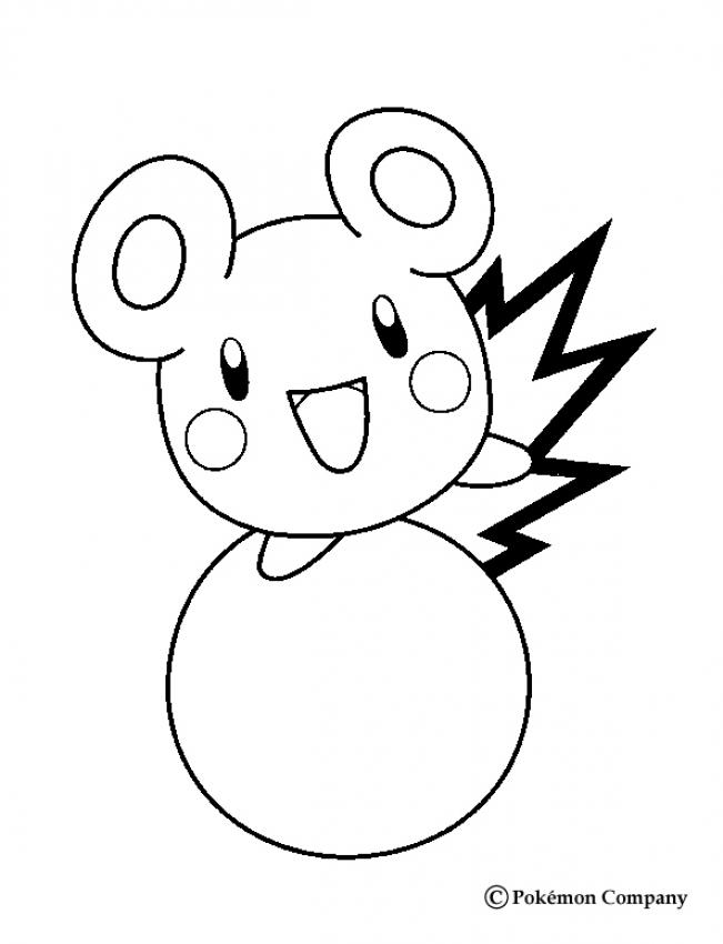 NORMAL POKEMON coloring pages - Azurill
