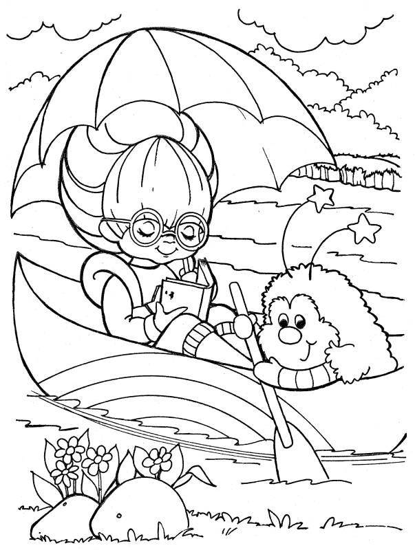 Clipart Library Rainbow Brite Coloring Pages