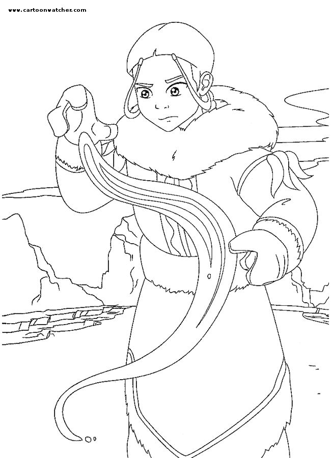 Search Results Avatar The Last Airbender Coloring Pages