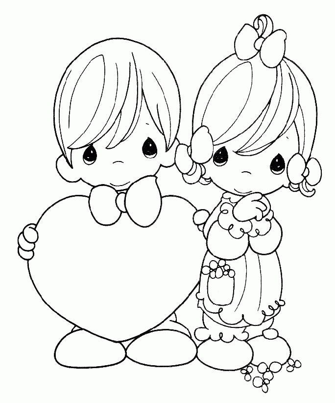 Precious Moments Angel Coloring Pictures - Precious Moments