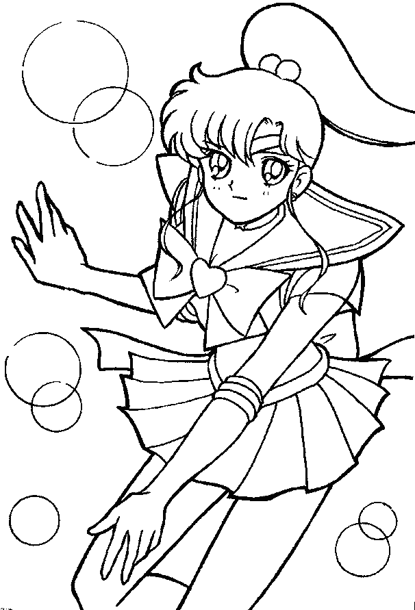 Silor Moon Coloring Pagrs | Creative Coloring Pages