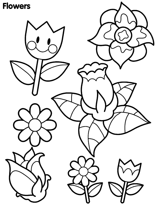 Flower | Coloring Pages 