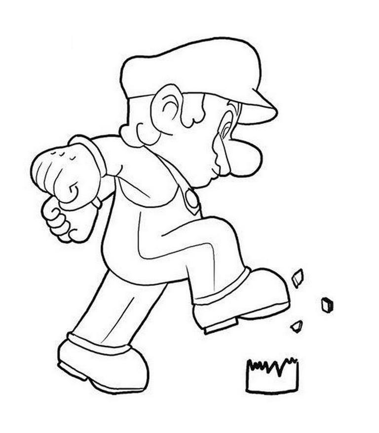Mario-Brothers-Characters-To-Color | Printable Coloring Pages Gallery