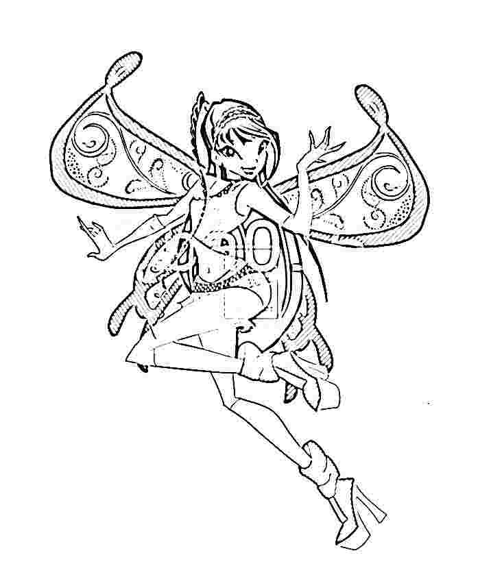 WinX club coloring pages
