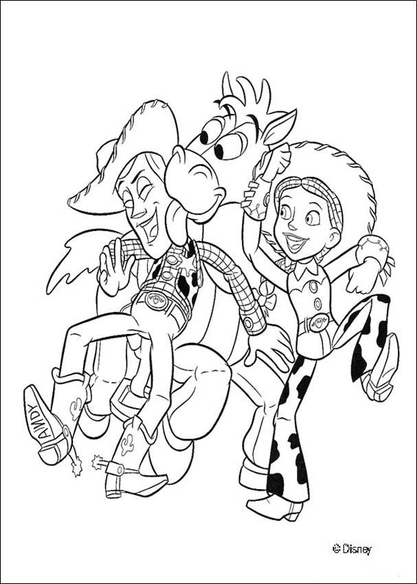 Toy Story coloring book pages - Toy Story