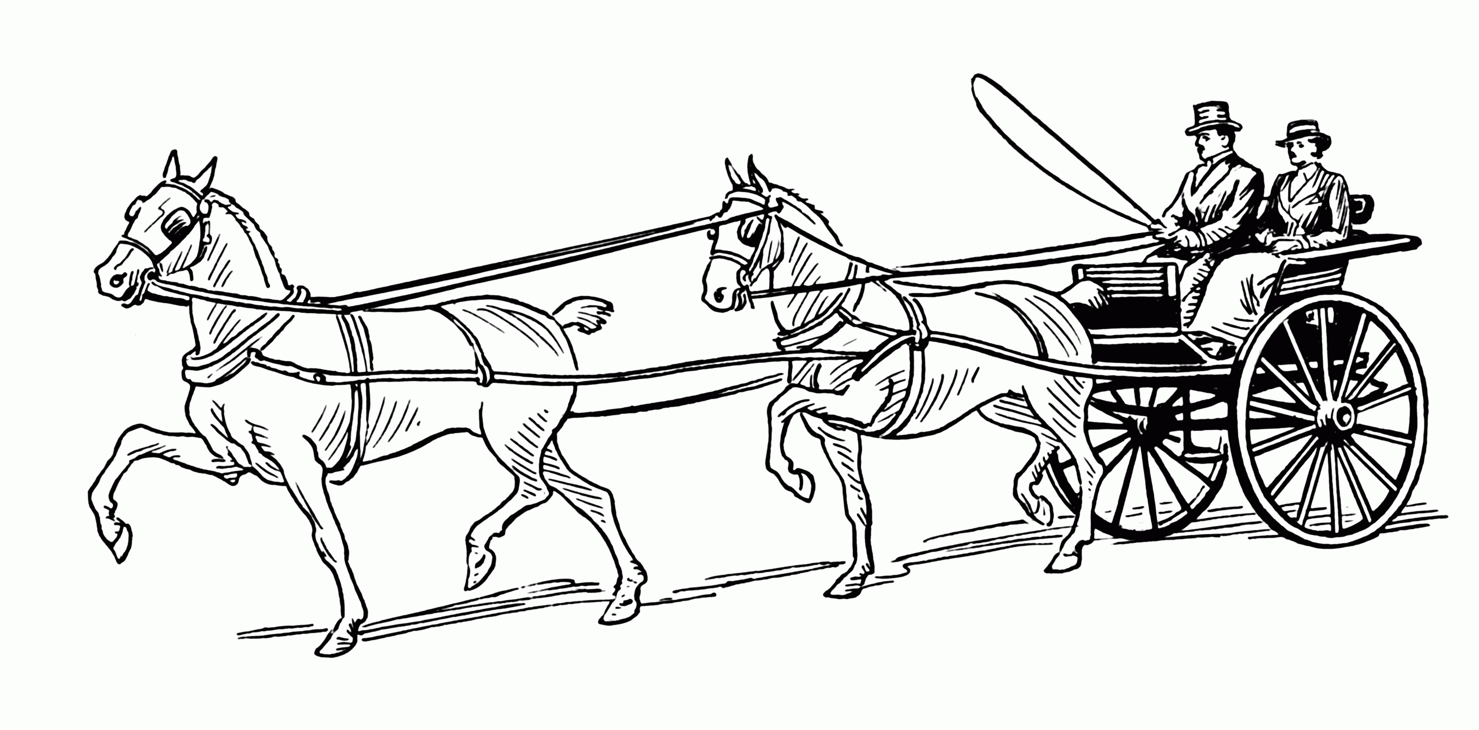  Horse Pulling Wagon Coloring Pages - Minecraft Horse