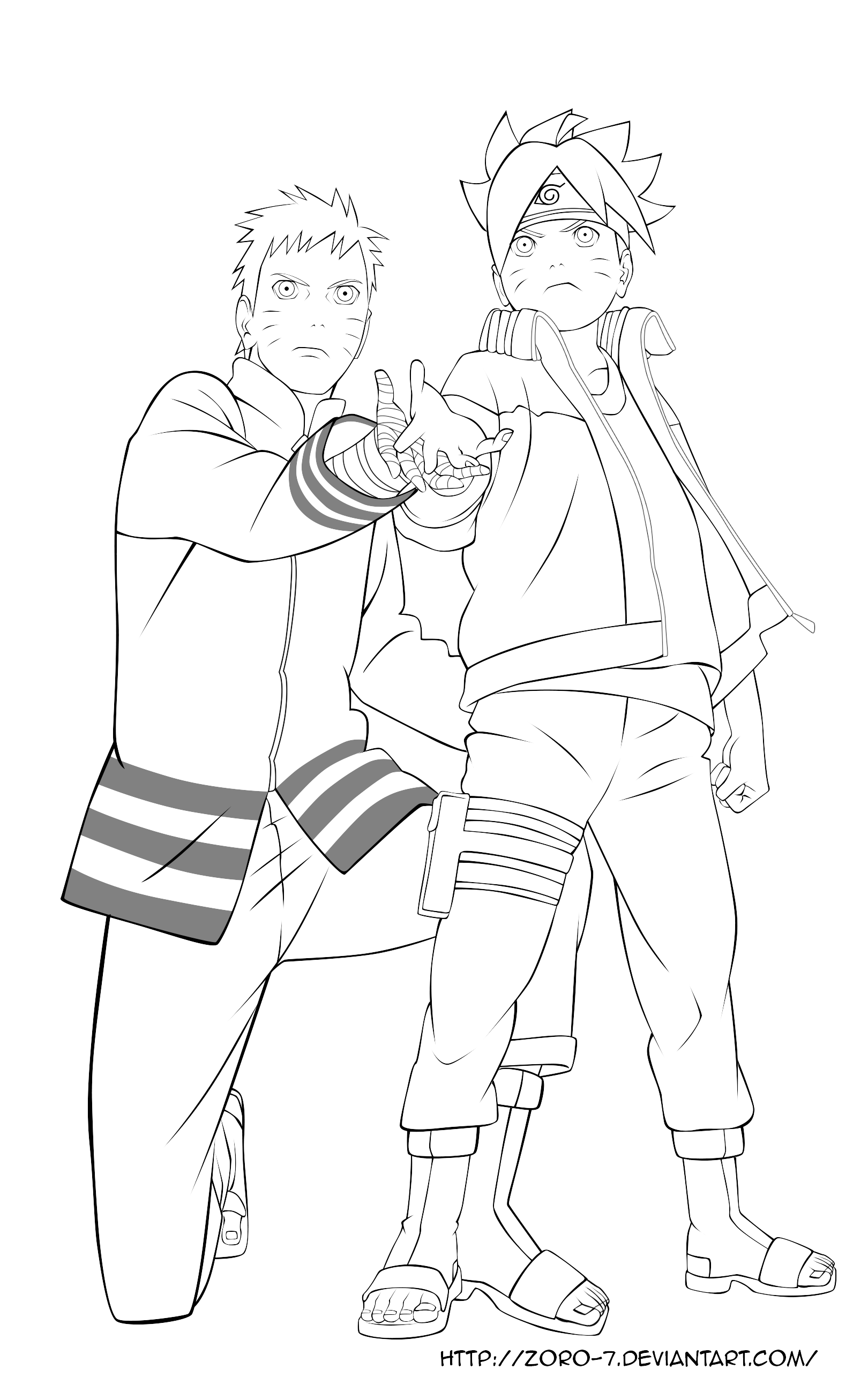 Clip Arts Related To : naruto team 7 coloring pages. view all Naruto Colori...