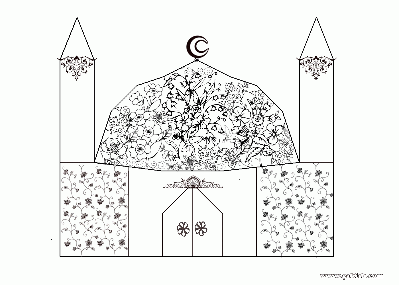 Coloring Pages For Kids Islamic