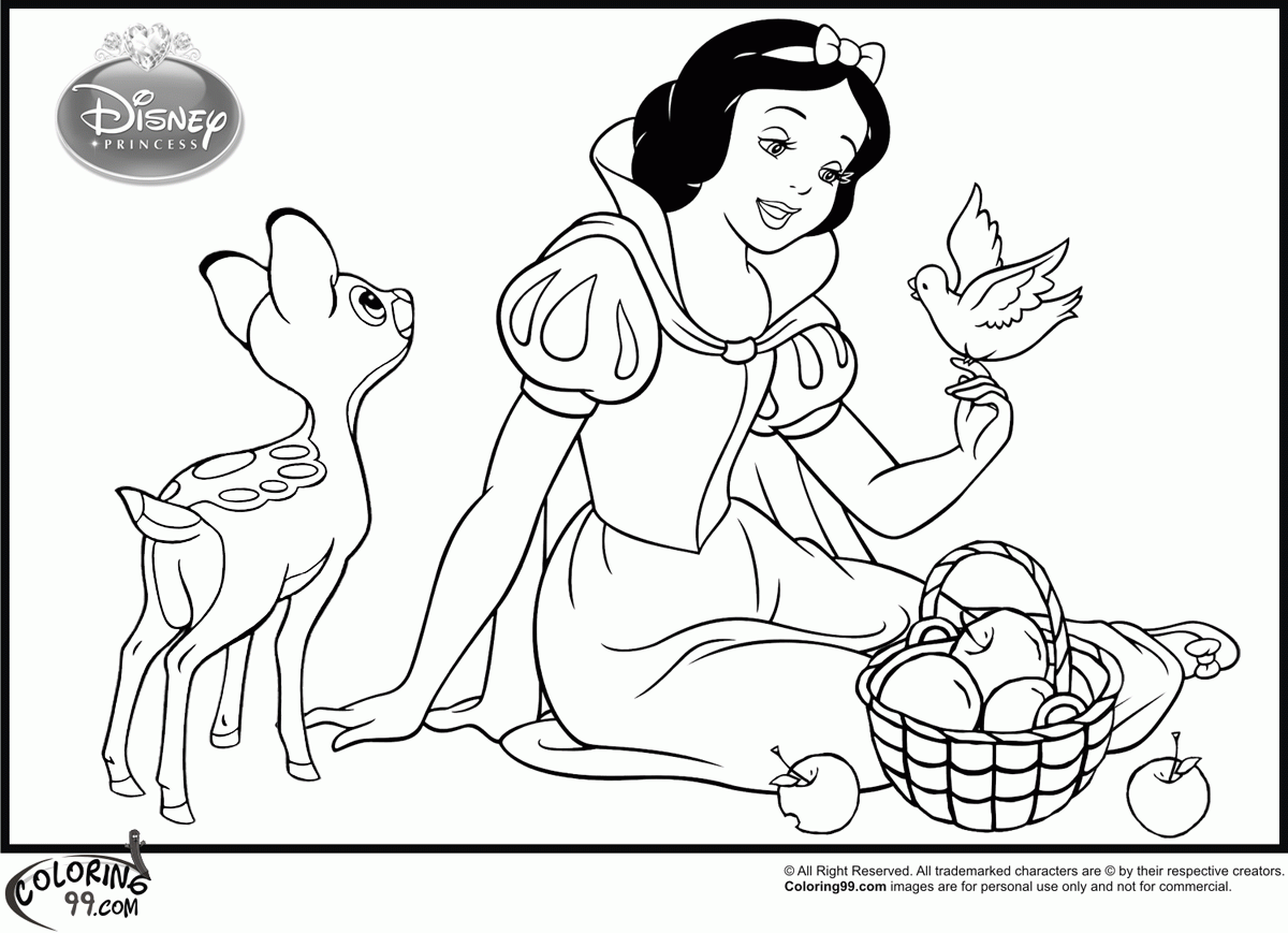 Free Disney Princess Coloring Pages Snow White Download Free Disney Princess Coloring Pages 