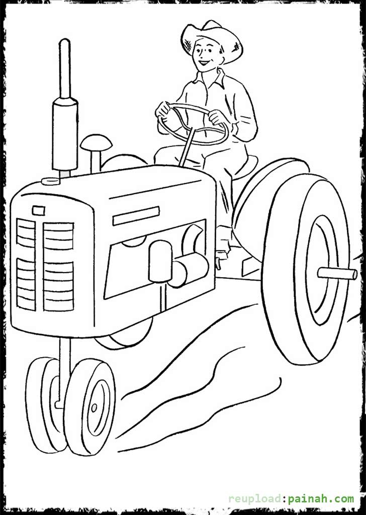 Featured image of post Farm Combine Coloring Pages We share combine harvester coloring page include famous brand in farm machinery companies like john deere and case ih
