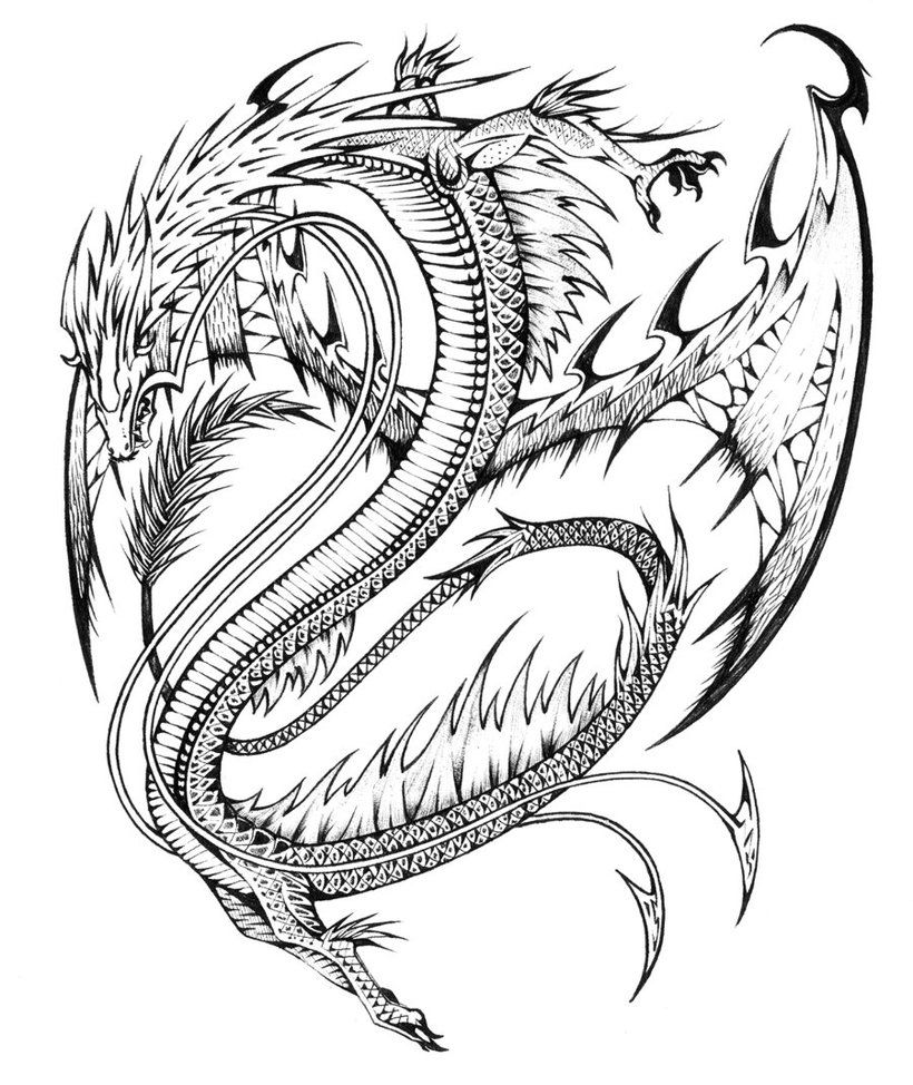 Free Fire Breathing Dragon Coloring Pages, Download Free