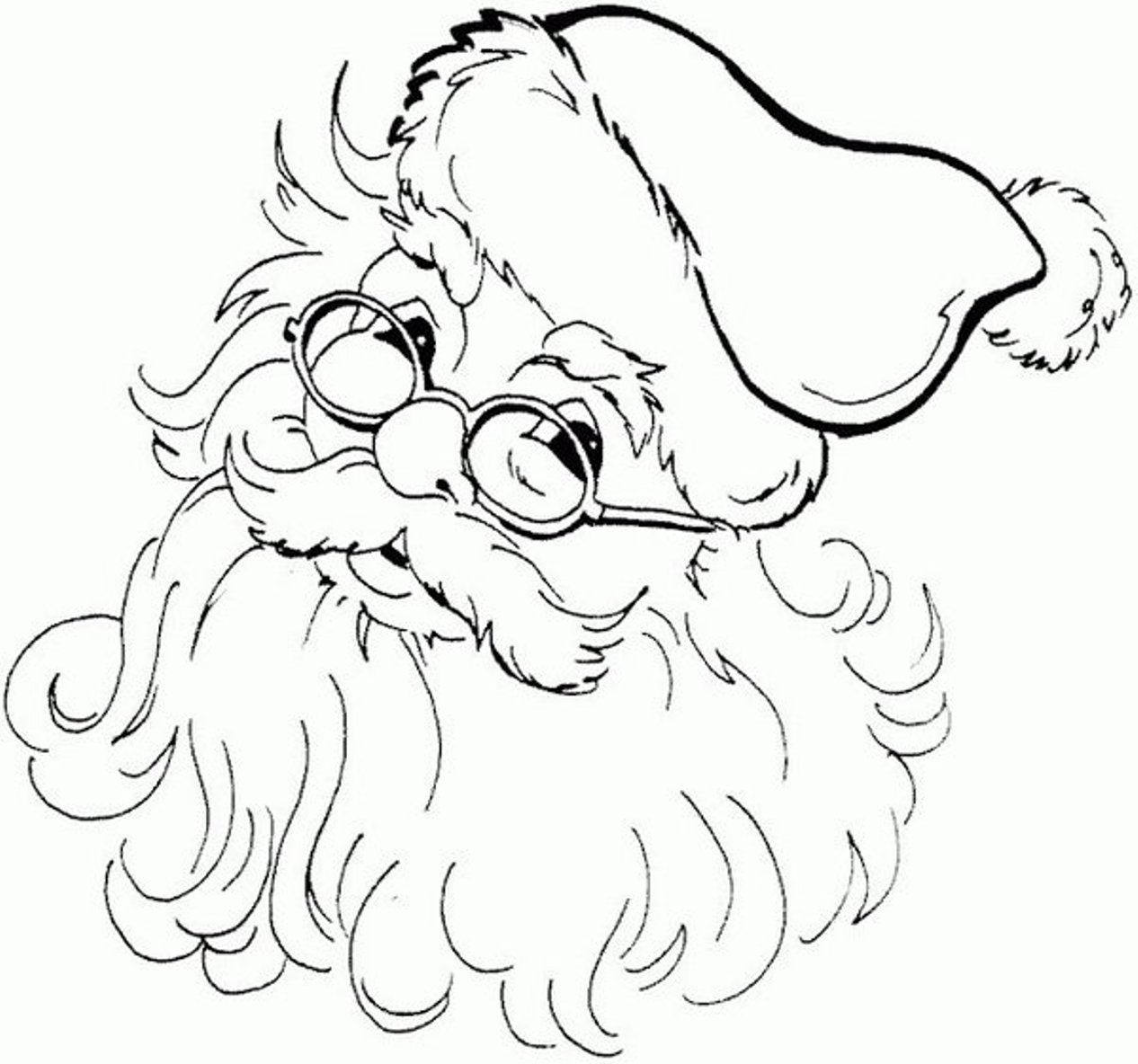 Santa Claus Coloring Pages Printable | Christmas Coloring pages