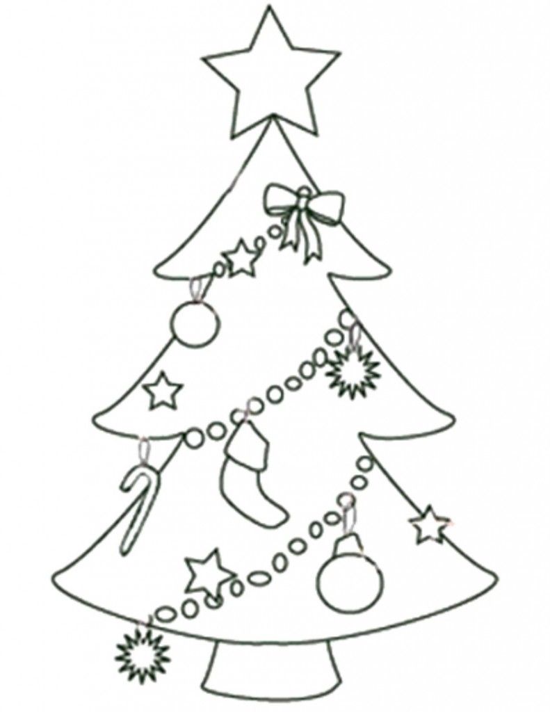 Free Christmas Tree Outlines, Download Free Christmas Tree Outlines png