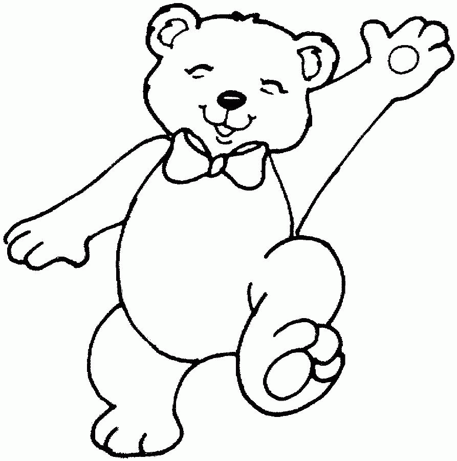 Free Coloring Pages Teddy Bear Download Free Coloring Pages Teddy Bear