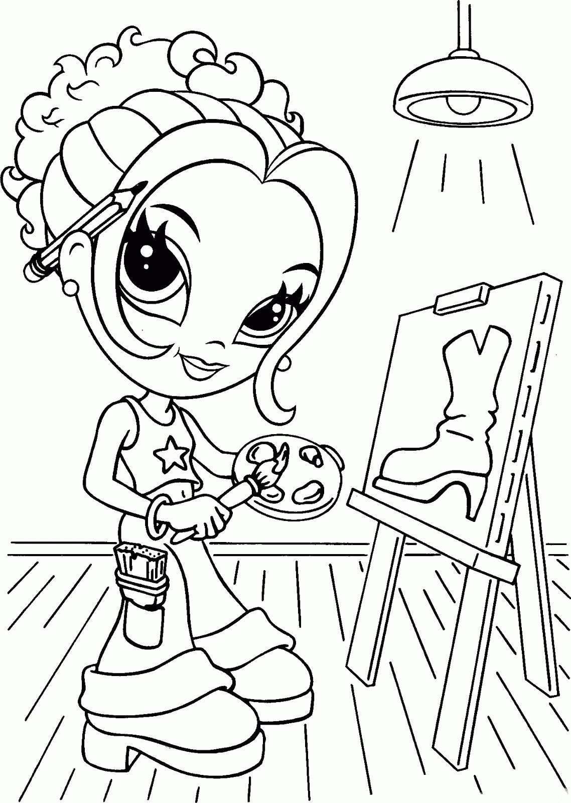 Printable Lisa Frank | Coloring Pages for Kids and for Adults