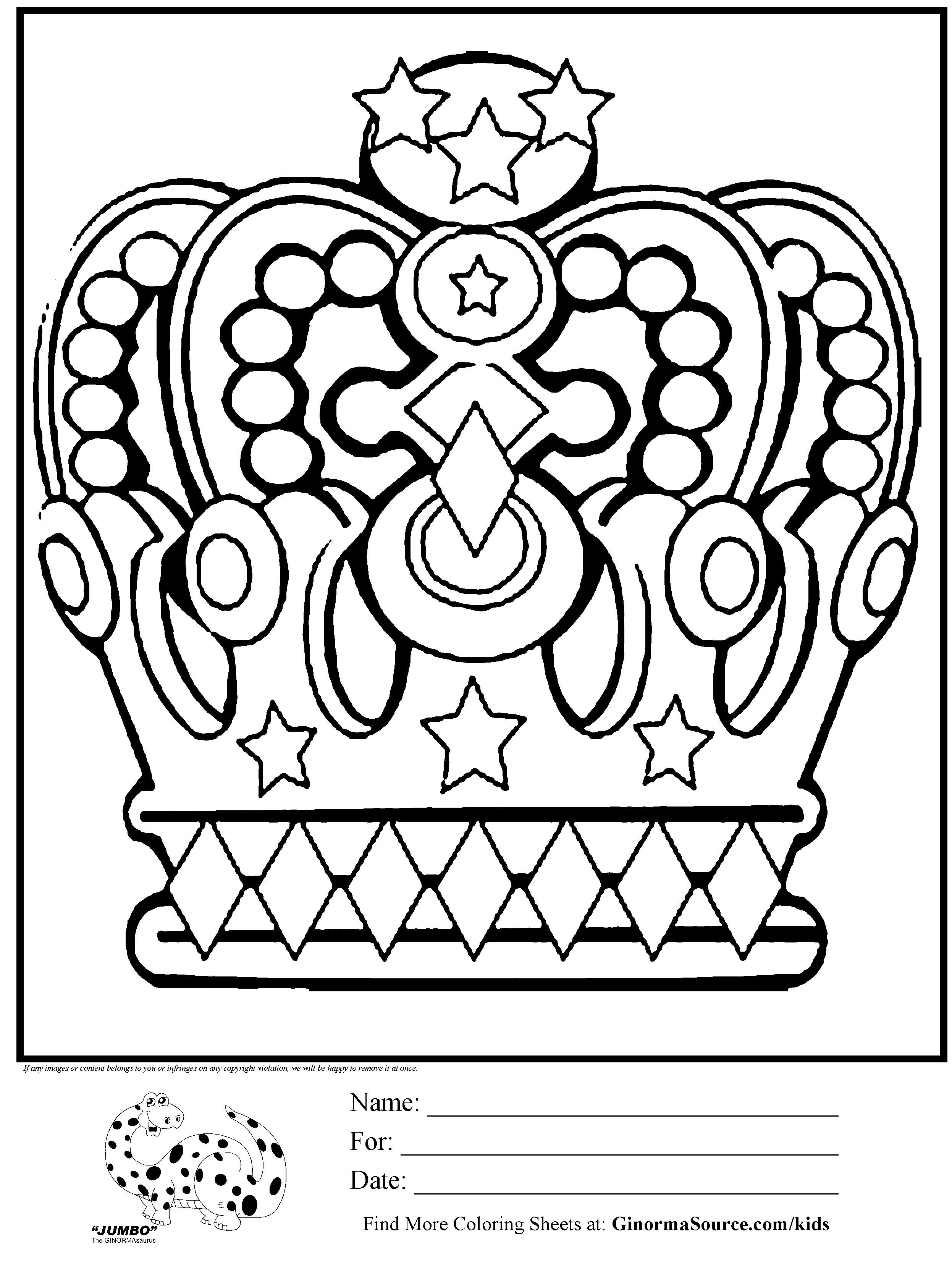 Free King Crowns Coloring Pages, Download Free King Crowns ...