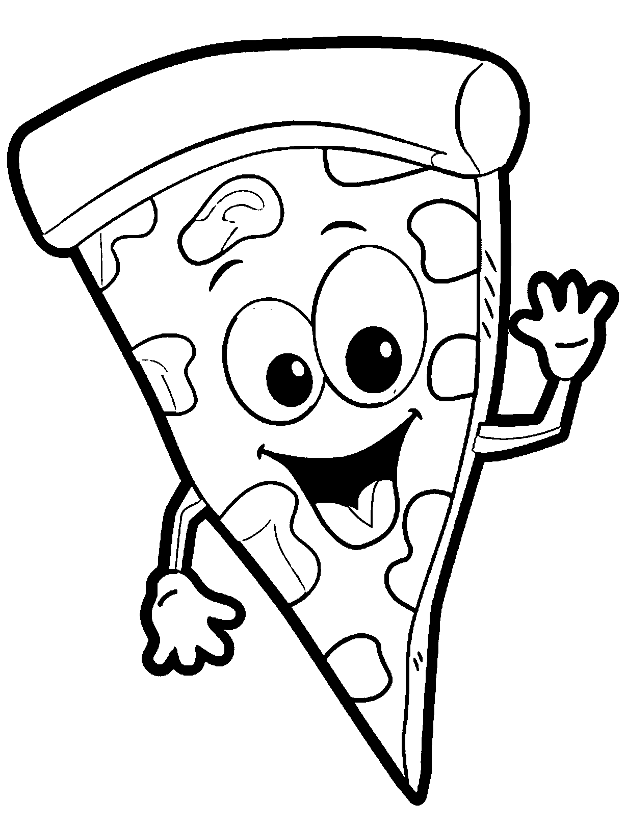 Free Pizza Coloring Pages Download Free Pizza Coloring Pages Png 