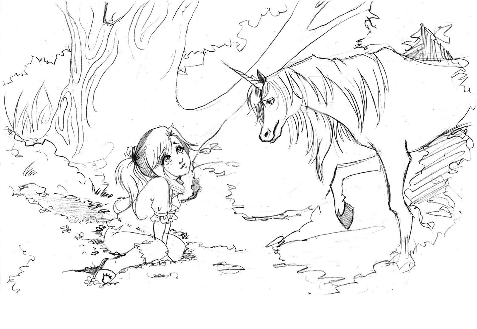 Free Unicorn Coloring Pages For Adults Download Free Clip Art