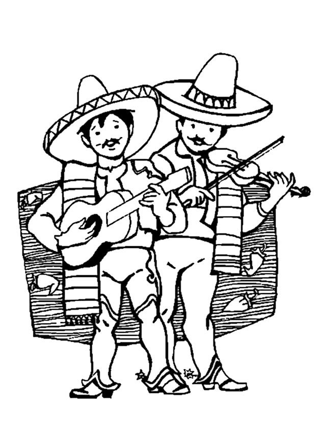 Mexico Coloring Pages | Printable Coloring Pages
