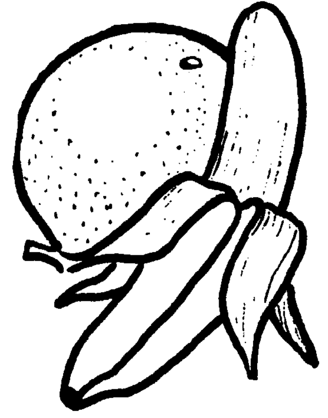 Food Coloring Pages 