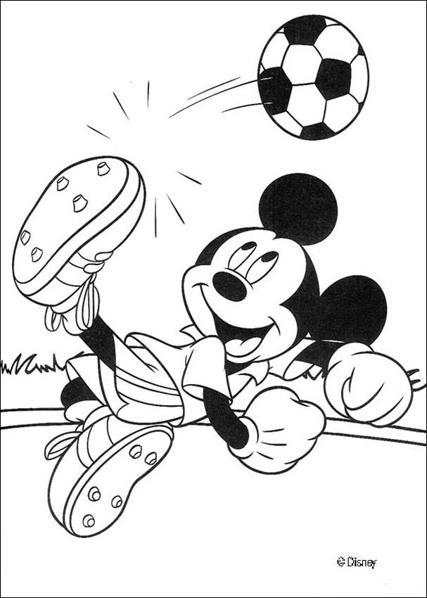 Mickey Mouse coloring pages - Minnie Mouse with the dolphin