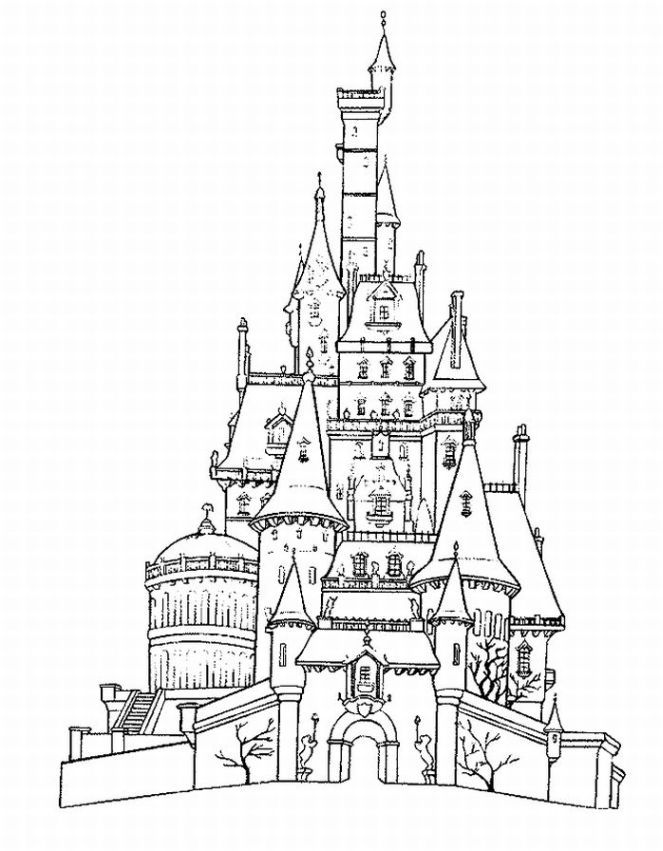 lego castle coloring pages print