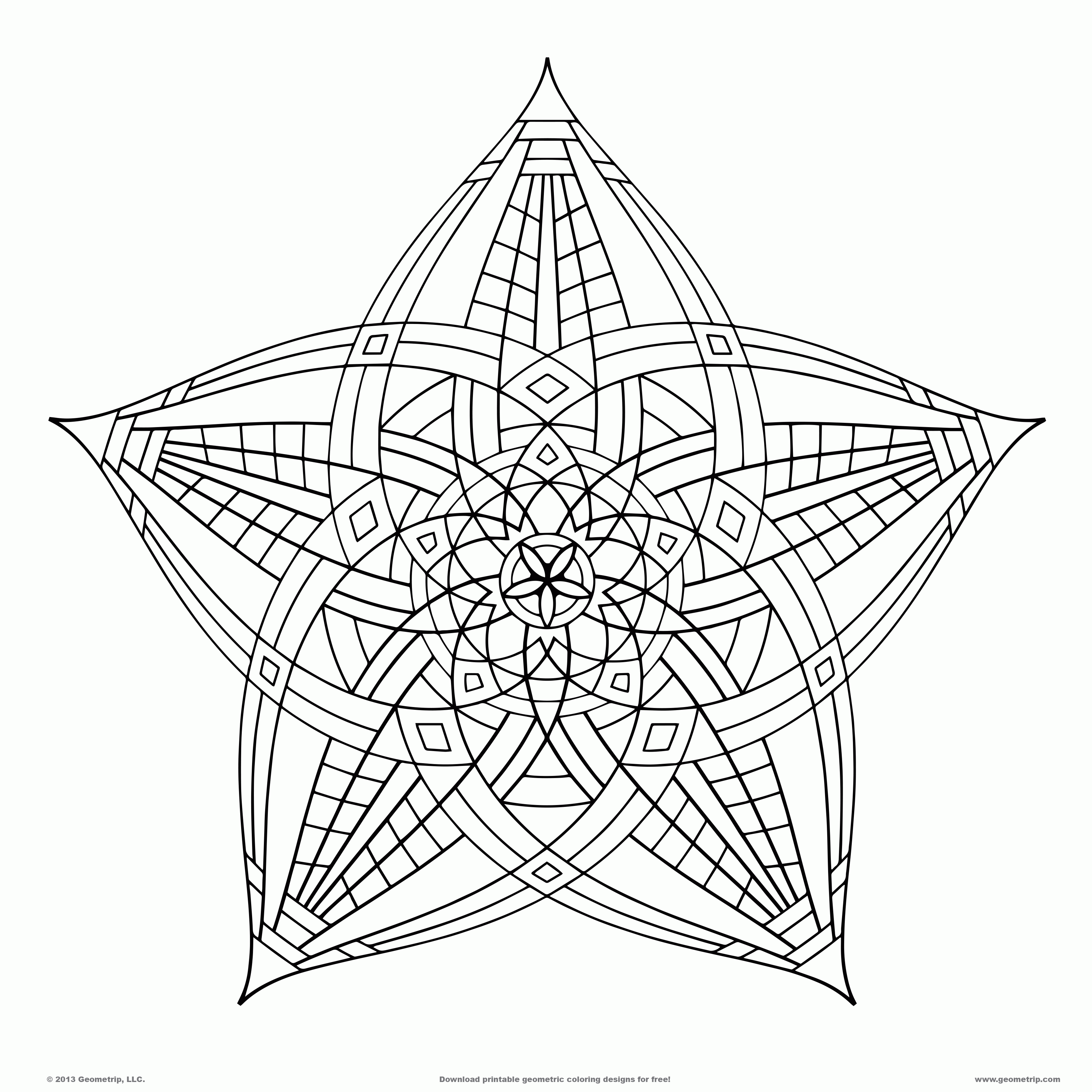 Free Awesome Design Mandala Coloring Pages Free Printable Download 