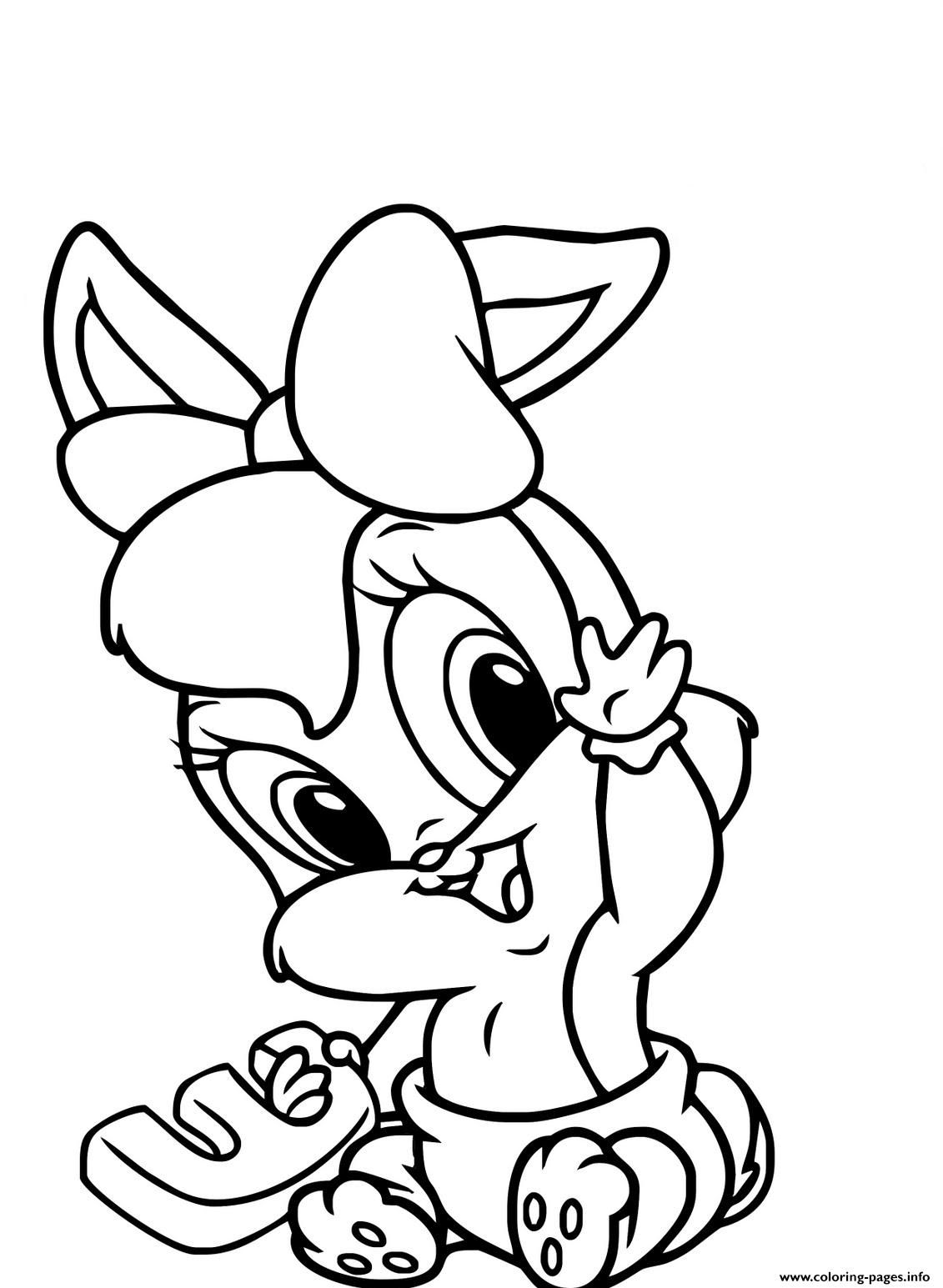 Print pretty baby looney tunes s free3260 Coloring pages