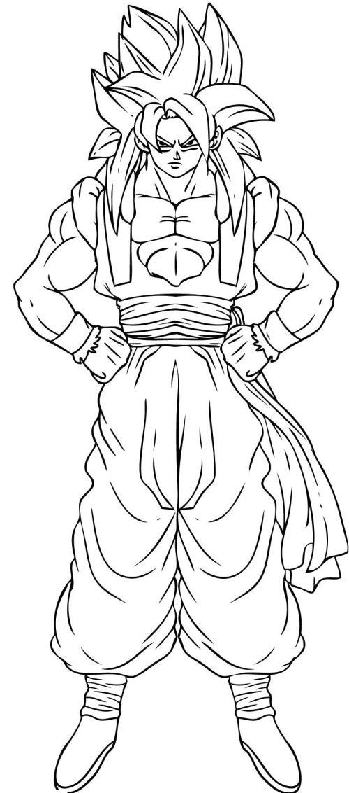 Dragon Ball Z Coloring Pages Online | DBZ :)  | Page