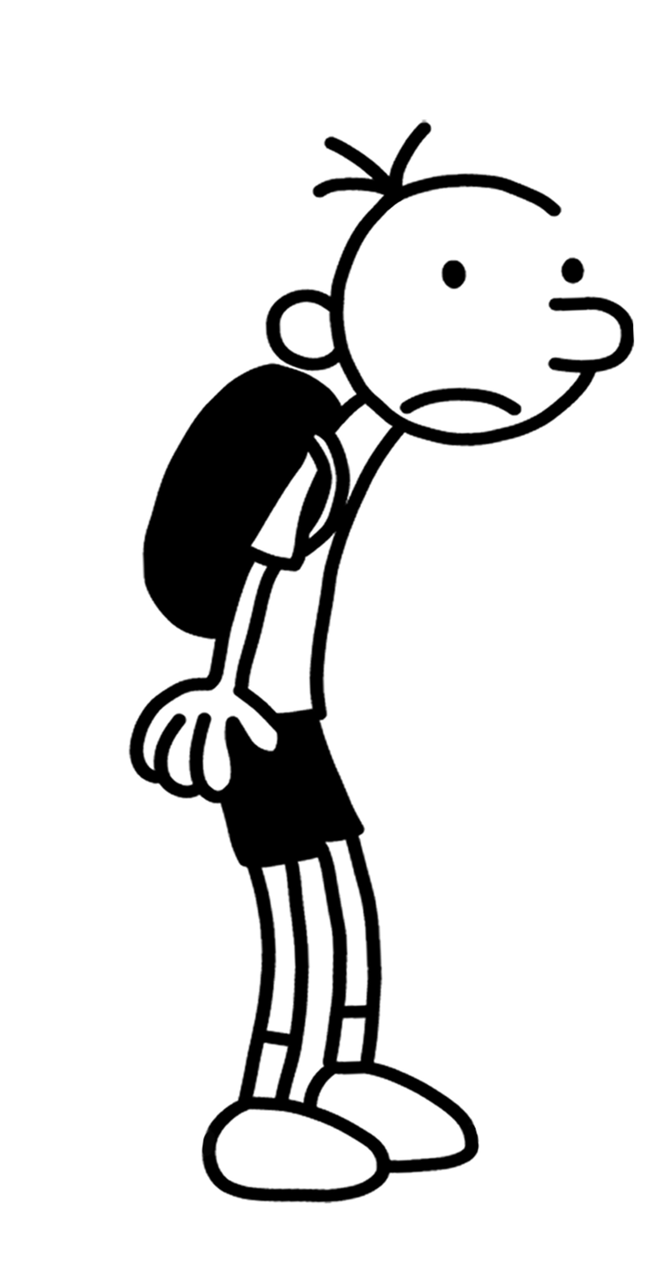 Cartoon Diary Of A Wimpy Kid Clip Art Library