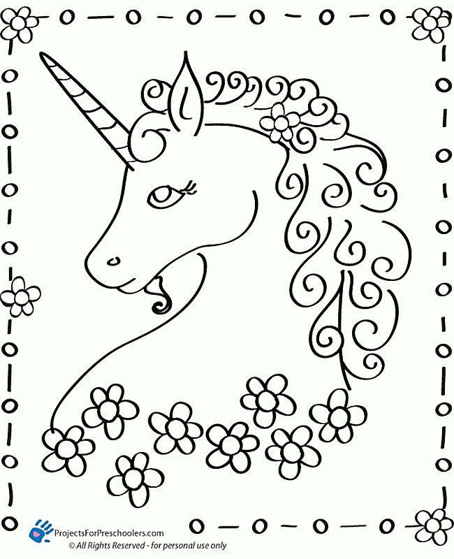 Free Printable Unicorn Coloring Page Download Free Printable Unicorn 