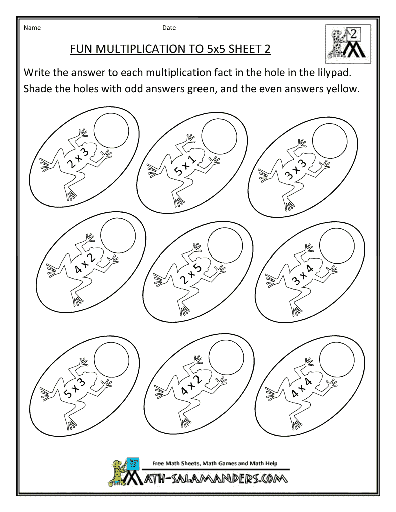 Free Multiplication Color Pages Download Free Multiplication Color 